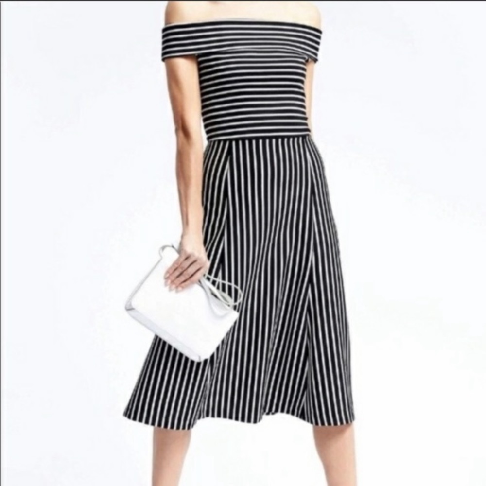Banana Republic Off-the-Shoulder Dress